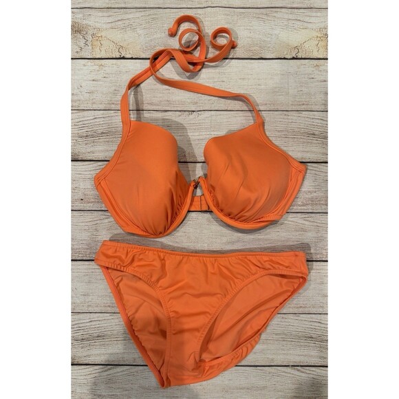 VENUS Other - Venus new 2-piece bikini swimwear - size DDD top & size 8 bottom - bright orange